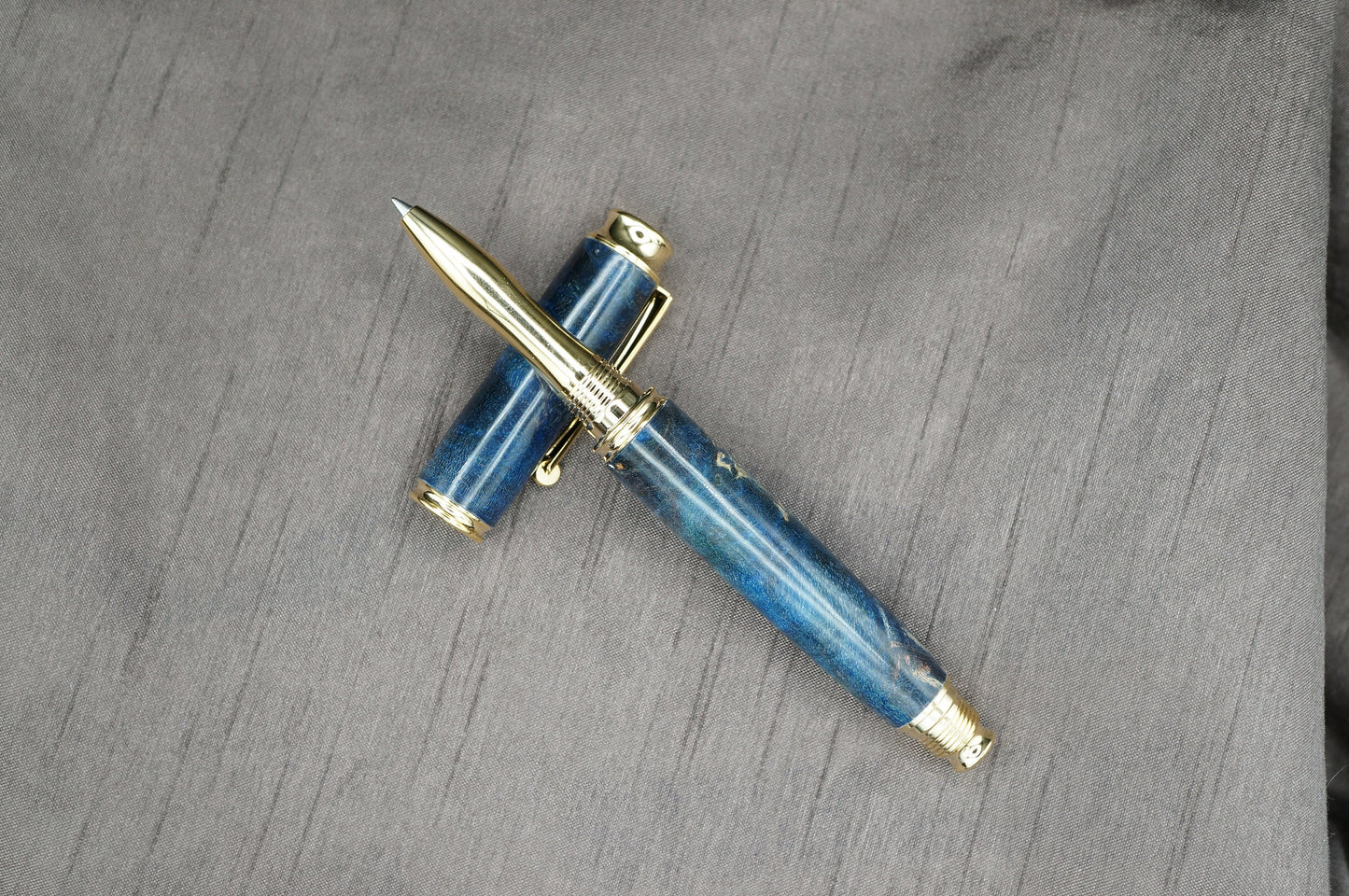 Elegant rollerball pen in variety of finishes