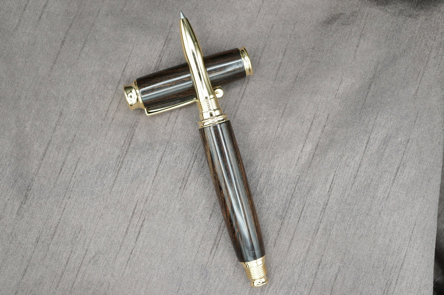 Elegant rollerball pen in variety of finishes